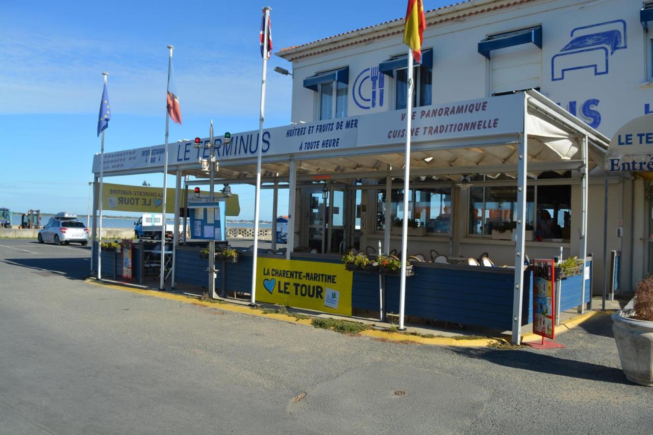 Logis Hotel Le Terminus Bourcefranc Eksteriør billede