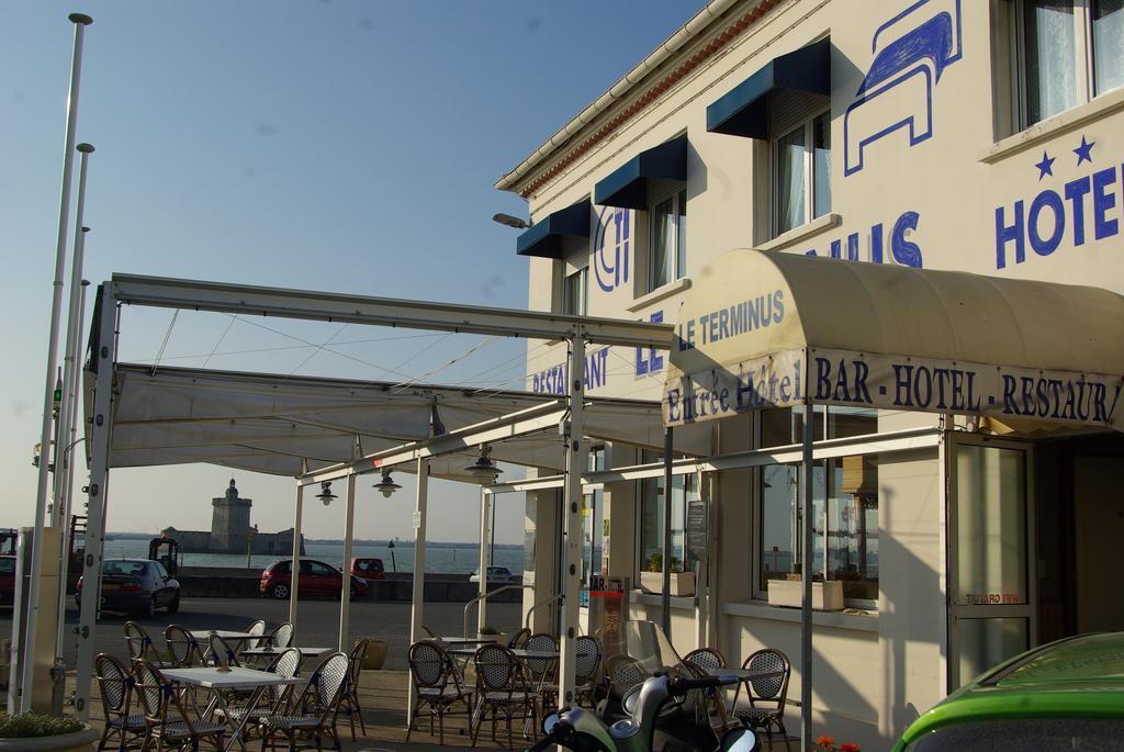 Logis Hotel Le Terminus Bourcefranc Eksteriør billede